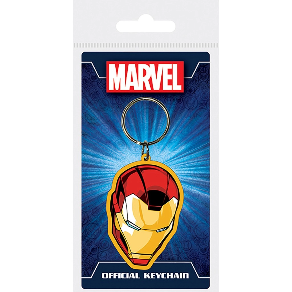 marvel gumená kľúčenka iron man