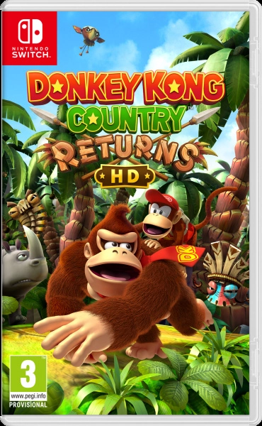 Donkey Kong Country Returns HD na Nintendo Switch