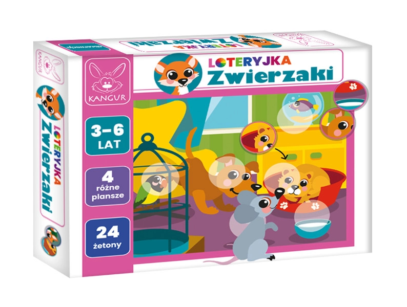 E-shop Loterijka zvieratká – vzdelávacia hra pre deti od 3 rokov