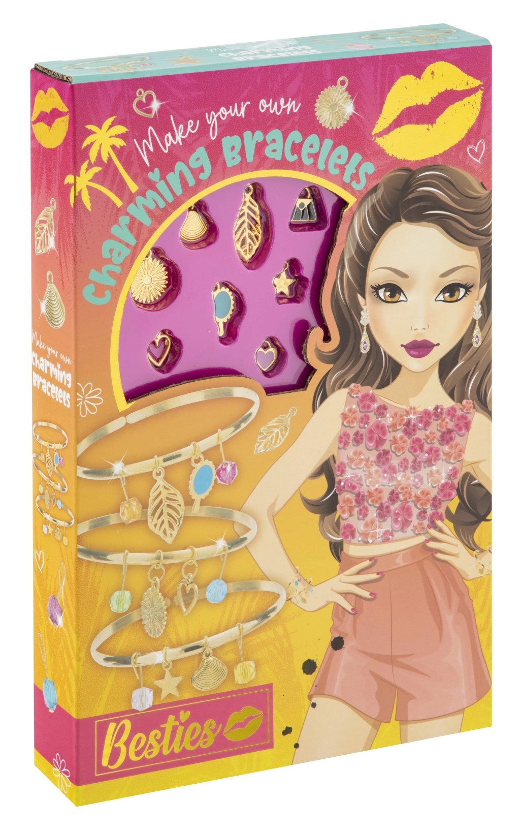 E-shop Alltoys Sada na výrobu náramkov s príveskami Besties