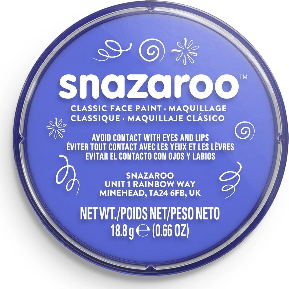 E-shop Snazaroo Farba na tvár Nebesky modrá 18 ml