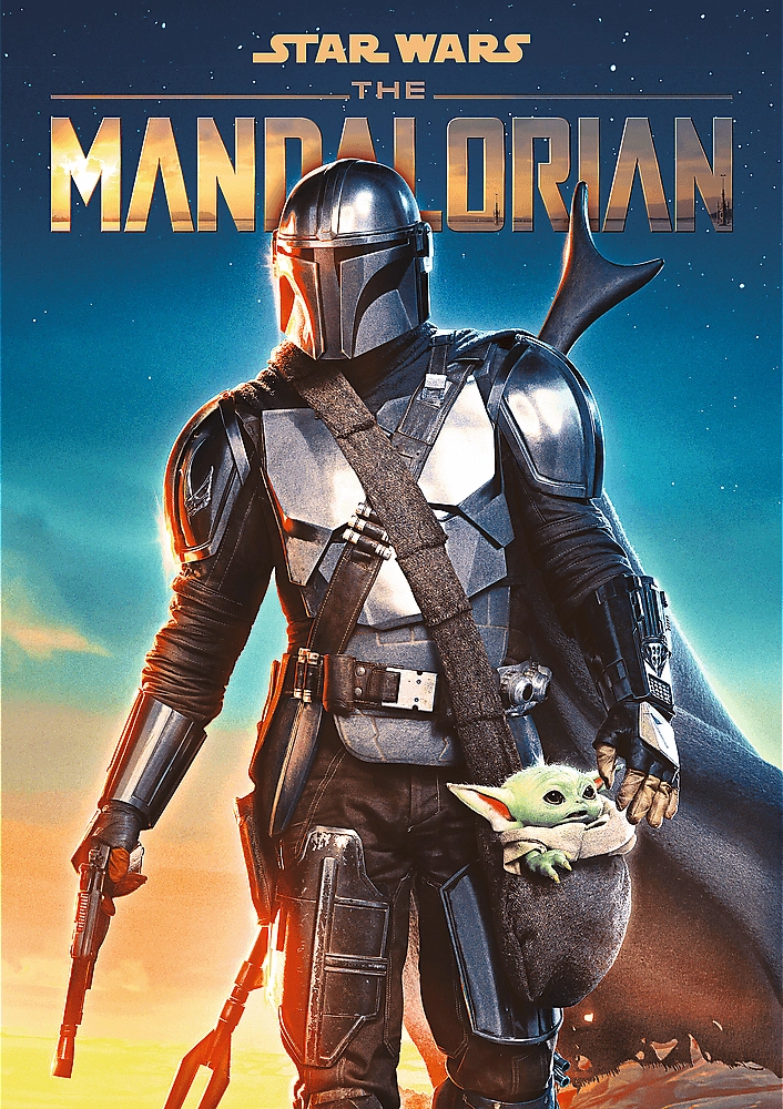 E-shop TREFL Puzzle Premium Plus Star Wars: Mandalorian 1000 dielikov