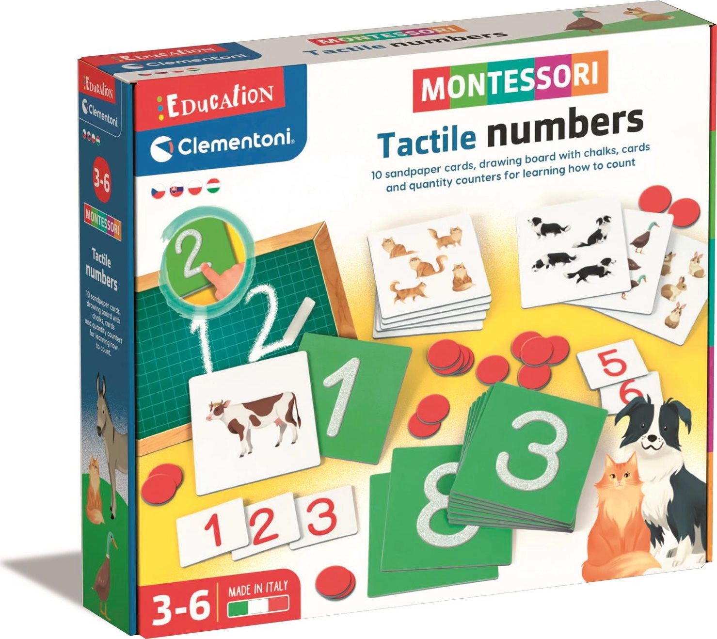 Montessori Clementoni - nauč se číslice