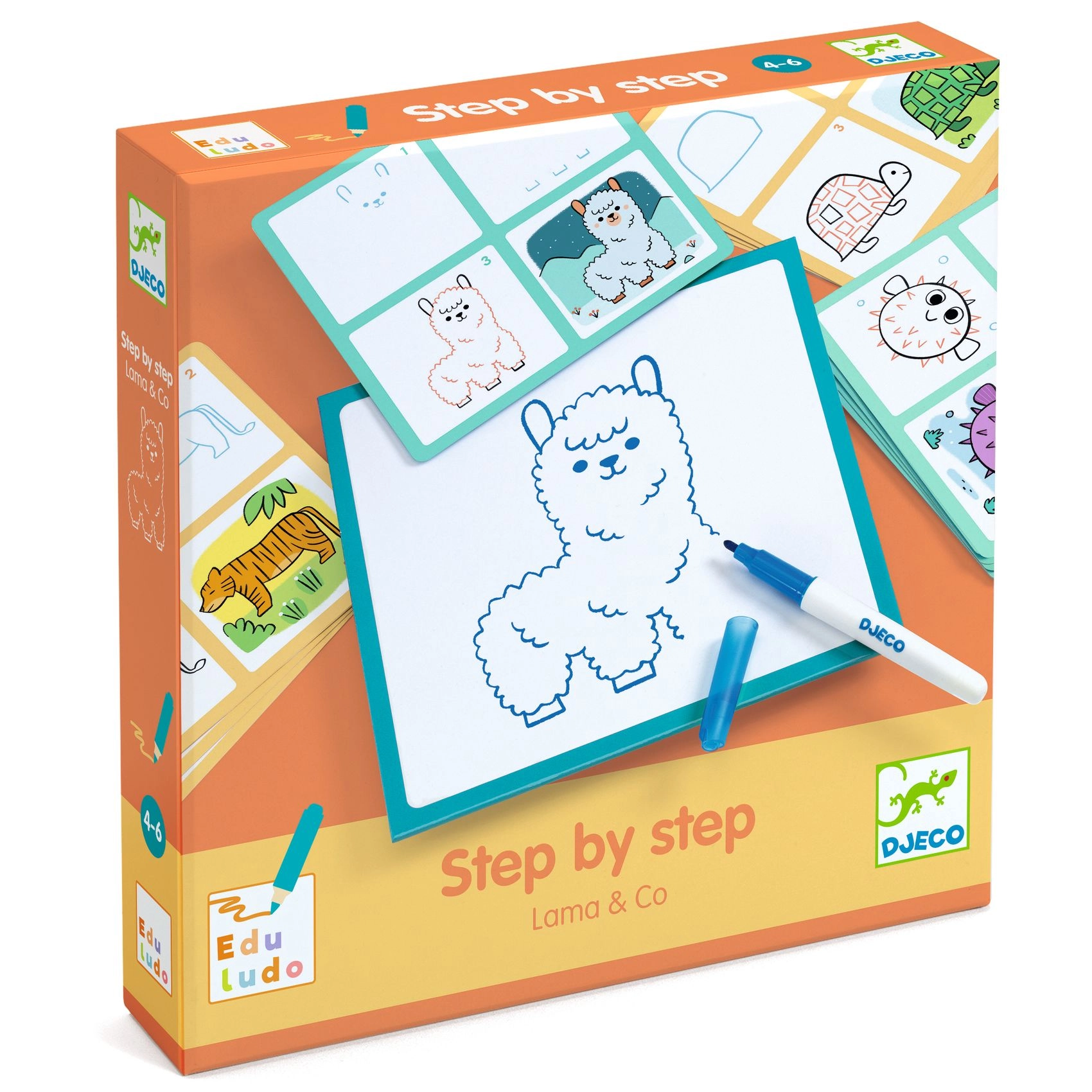 Djeco kresliaca sada Lama & Co