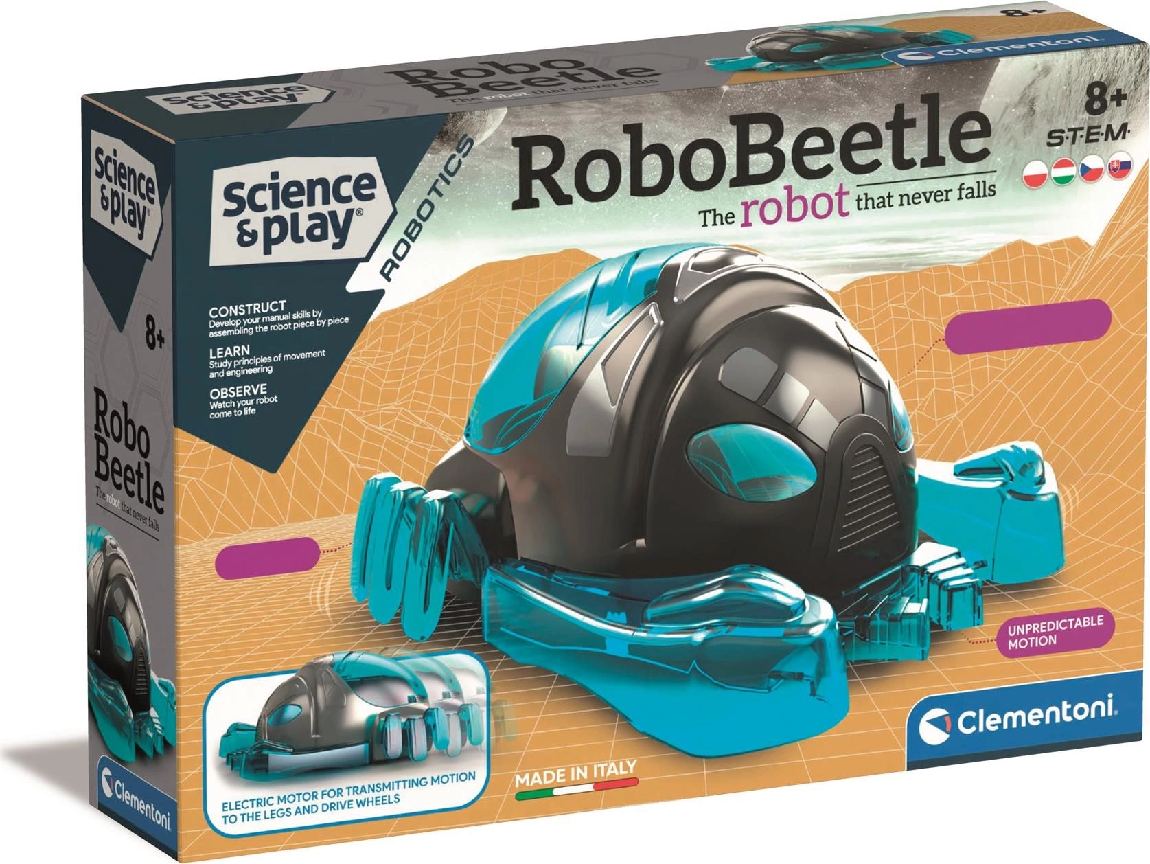E-shop Clementoni Science&Play Robotics: Robotický chrobák