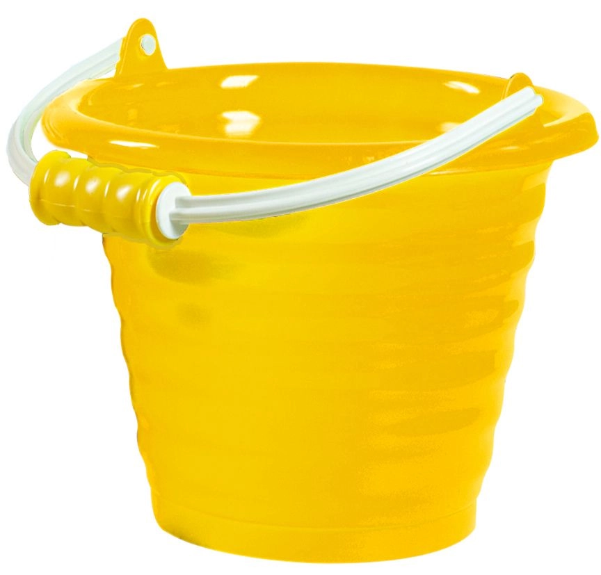 E-shop Androni Kýblik s vlnovkou 20 cm žltý