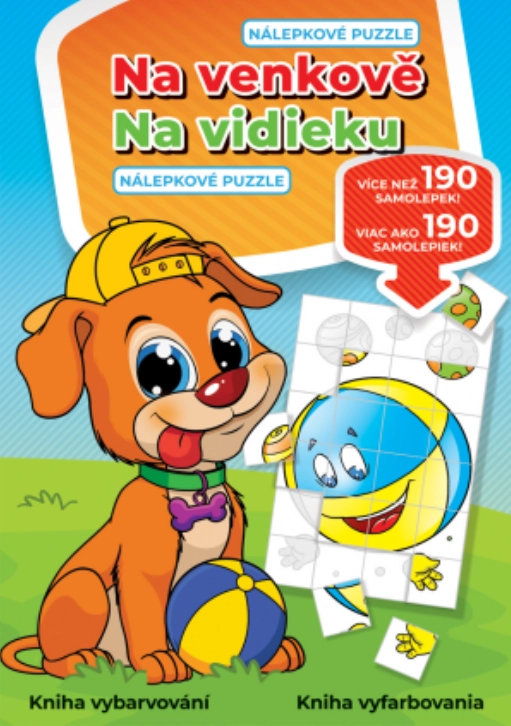 E-shop Nálepkové puzzle Na vidieku