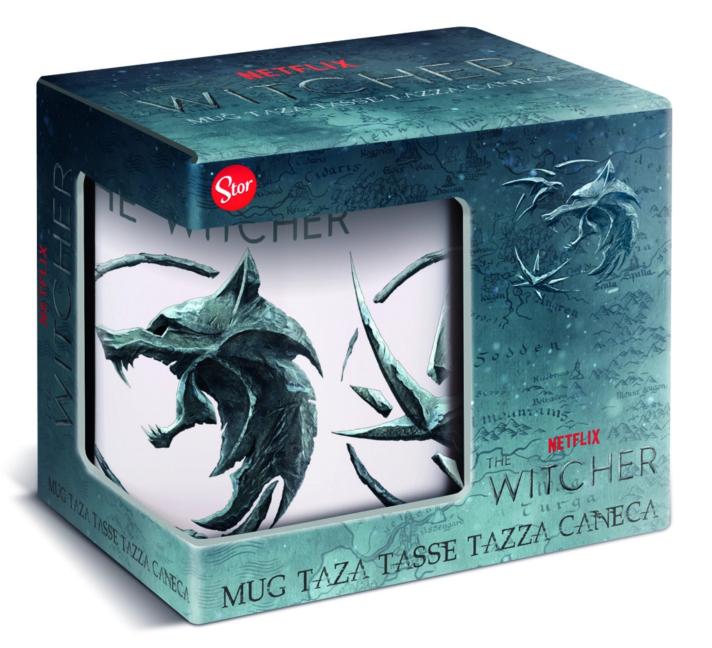 Stor Hrnek Zaklínač Vlk vlaštovka a hvězda 325 ml