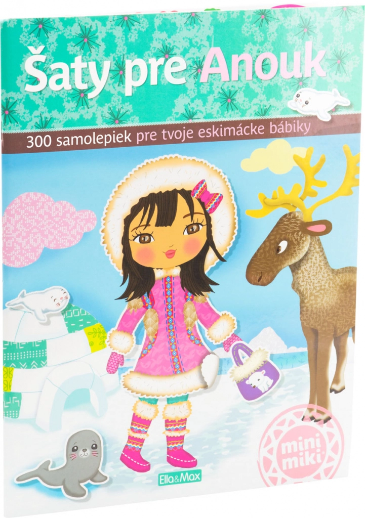 E-shop Šaty pre Anouk – kniha nálepiek