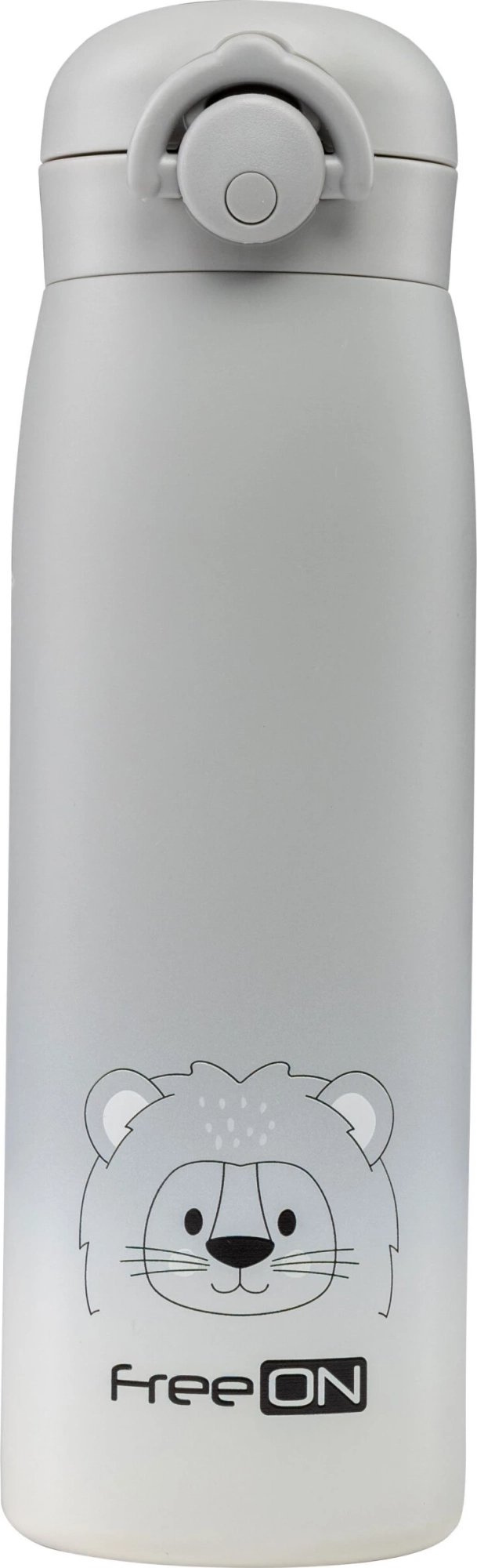 E-shop FreeON detská nerezová termoska 480 ml - Šedá