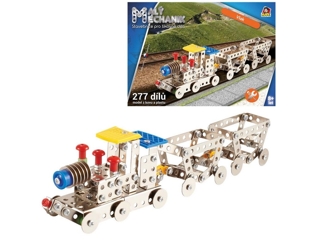 Malý mechanik - vláčiková súprava pre deti