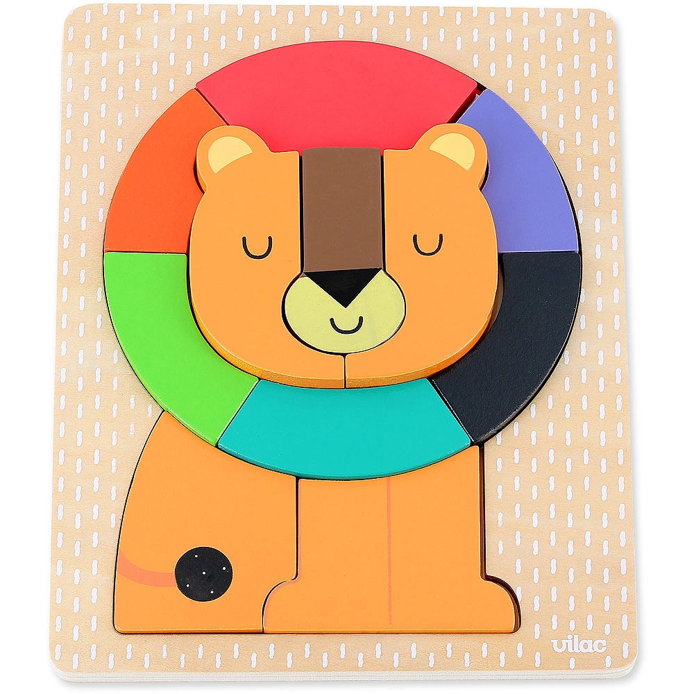 E-shop Vilac vkladacie puzzle Lev