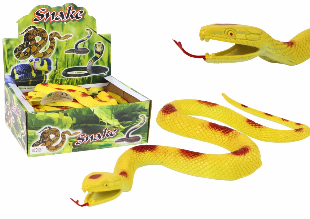 E-shop Lean Toys Gumený hadík bodkami