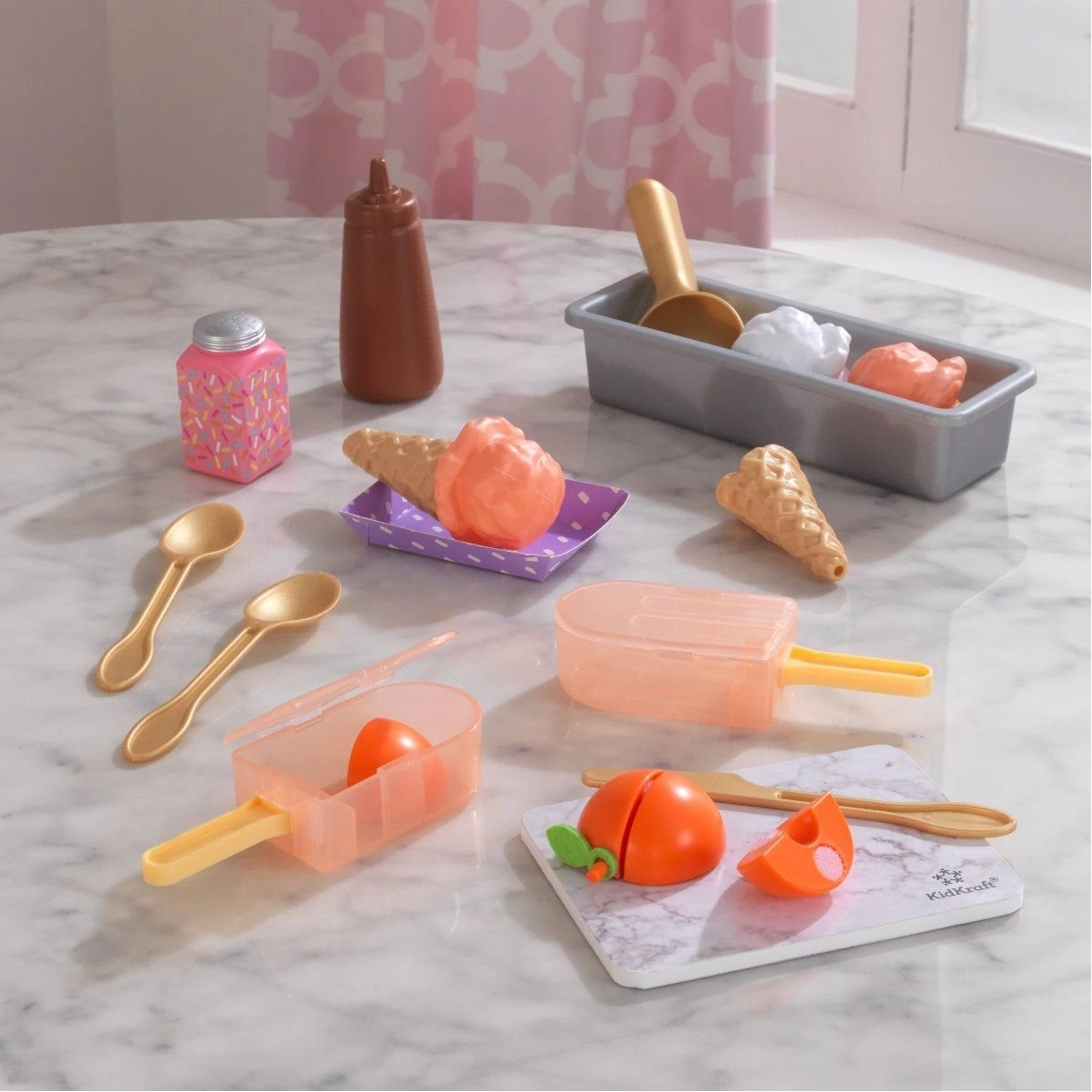 E-shop KidKraft Príslušenstvo Do Kuchynky Create & Cook™ Broskyňové Nanuky