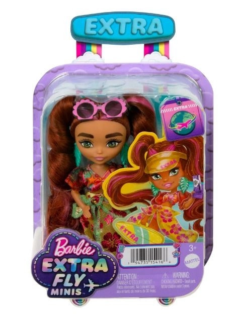 E-shop Barbie Extra Minis v plážovom oblečku