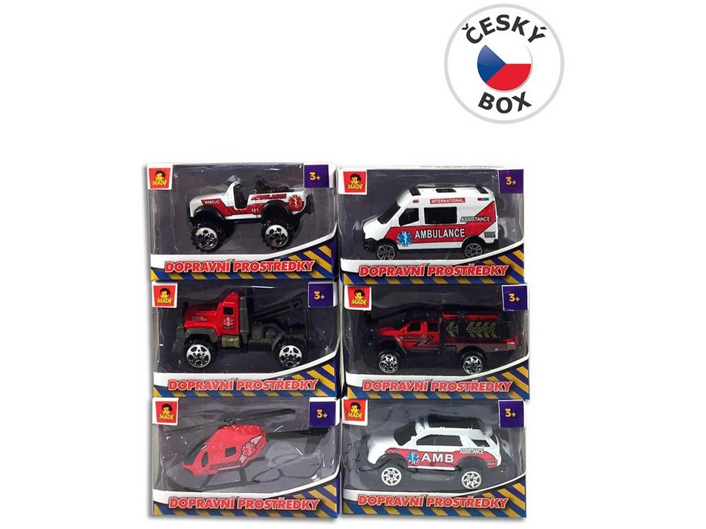 Záchranárske auto pre deti