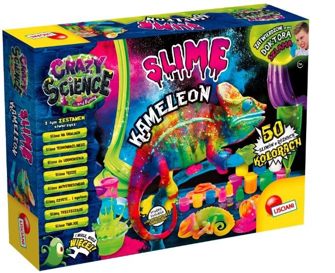 Vedecká sada Crazy Science Sliz Chameleón