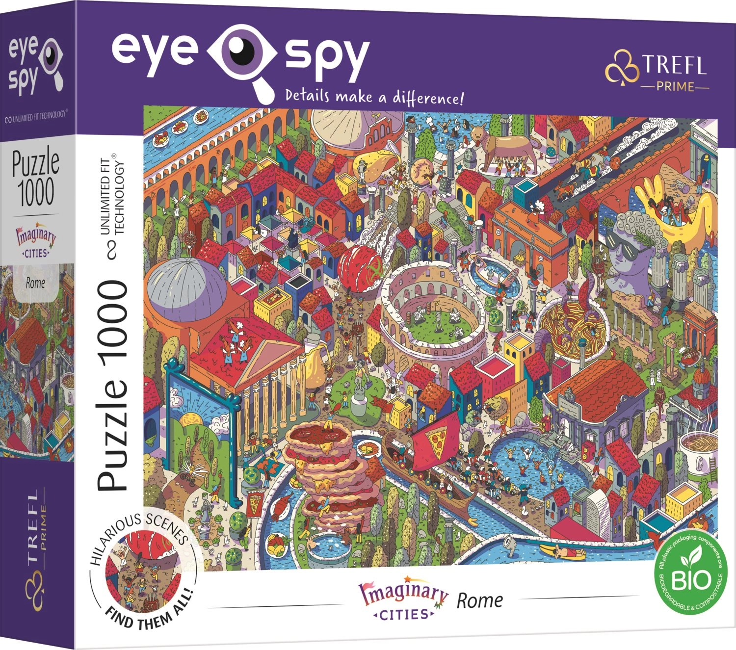 TREFL UFT Eye-Spy Imaginary Cities: Řím Itálie 1000 dielov