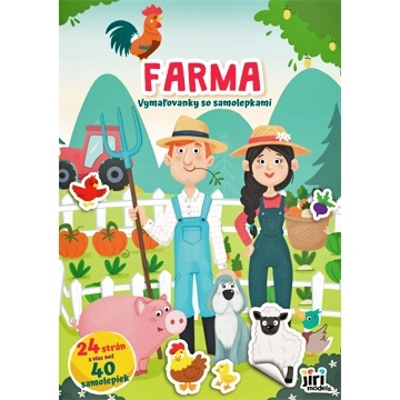 Farma – omaľovánky so samolepkami