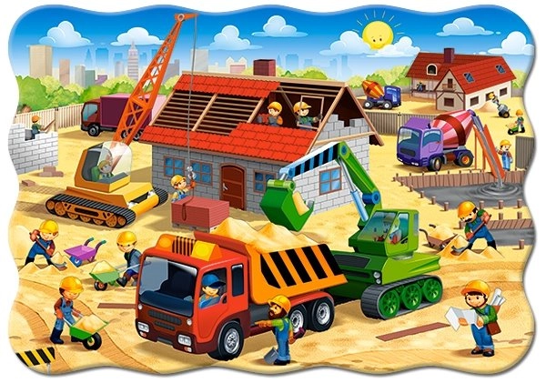 E-shop Castorland Stavba domu 30 dielov