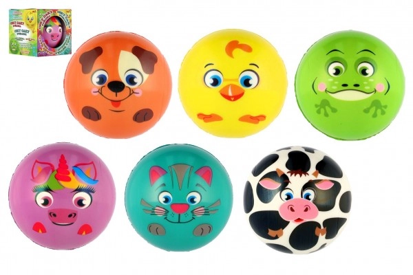 E-shop Ciky Caky bláznivá lopta so zvieratkami 10 cm
