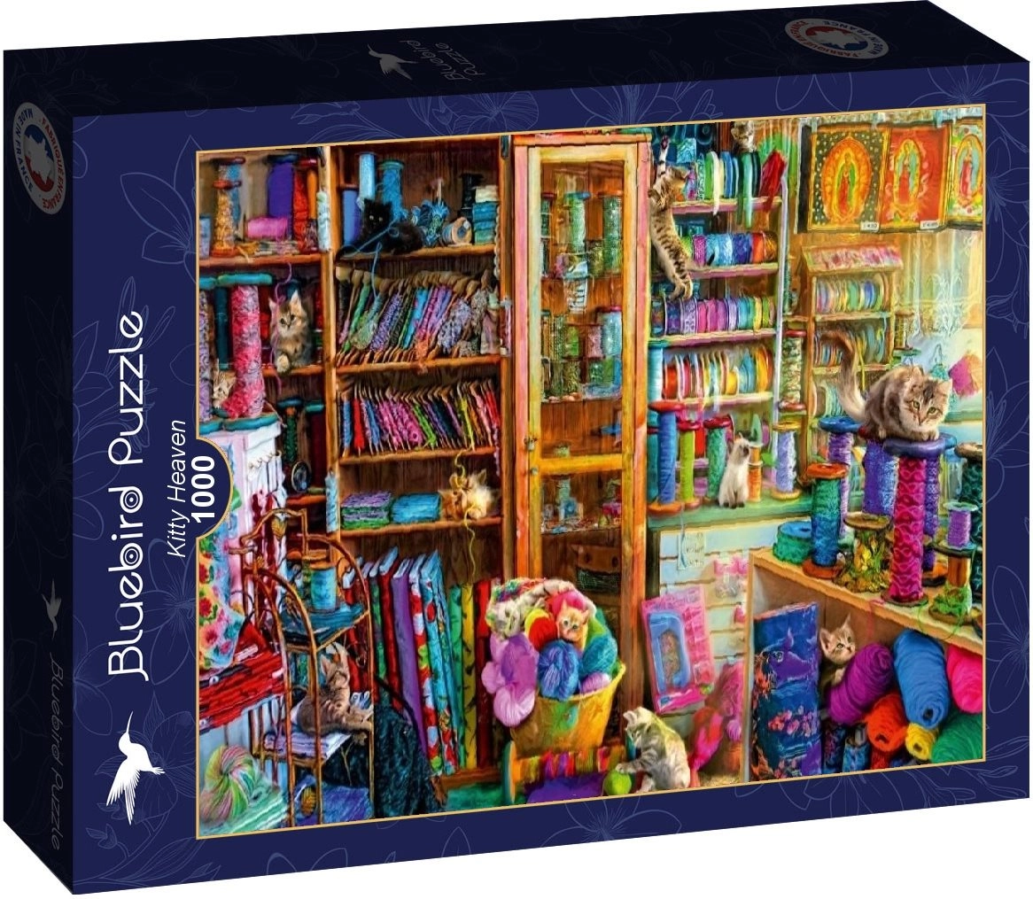 Bluebird puzzle Mačací raj 1000 dielikov