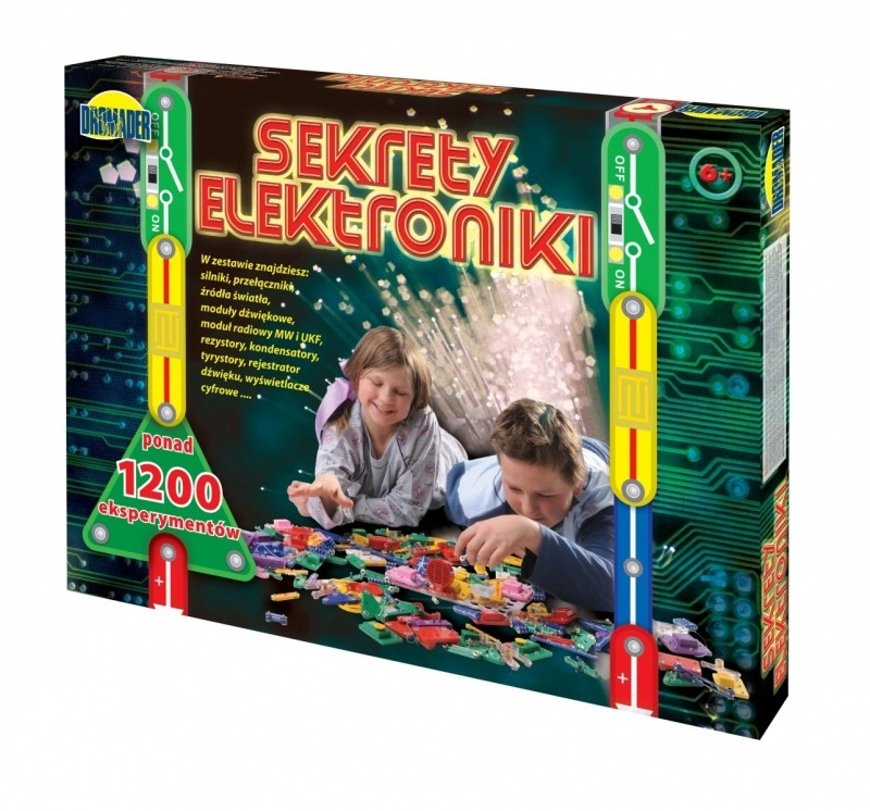 E-shop DROMADER Tajomstvo elektroniky 1200 experimentov
