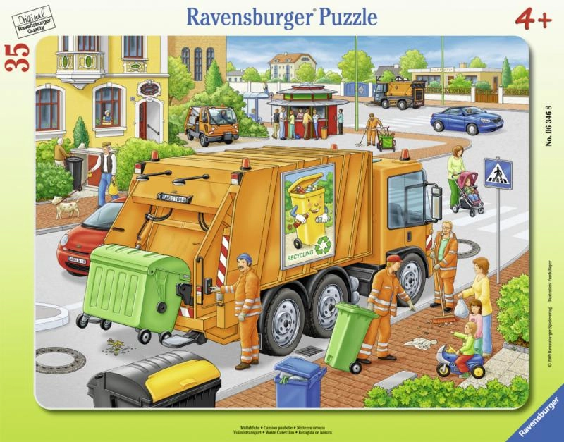 E-shop Ravensburger Odvoz odpadu 35 dielov