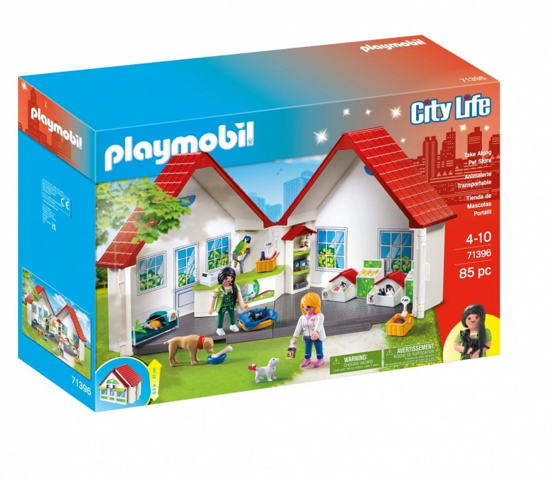 E-shop Playmobil 71396 Přenosný obchod se zvířáty