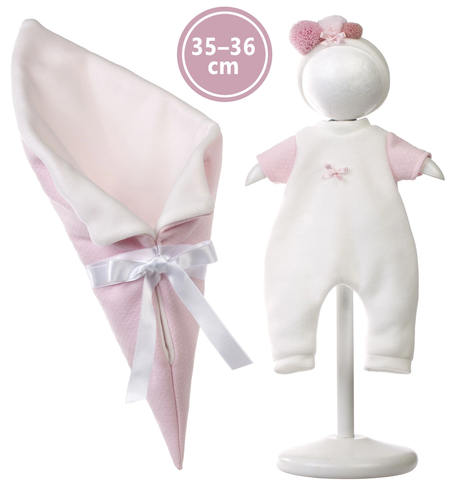E-shop Llorens M636-32 oblečenie pre bábätko NEW BORN 35-36 cm