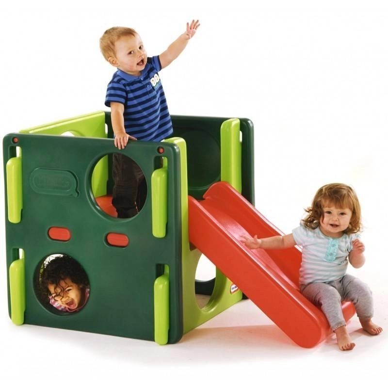 E-shop Detské ihrisko so šmýkačkou Little Tikes Jr. Activity Gym Evergreen