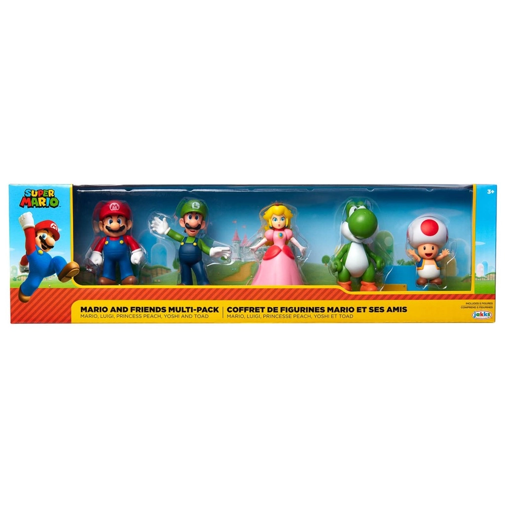 E-shop Nintendo World of Super Mario and Friends 5 pack