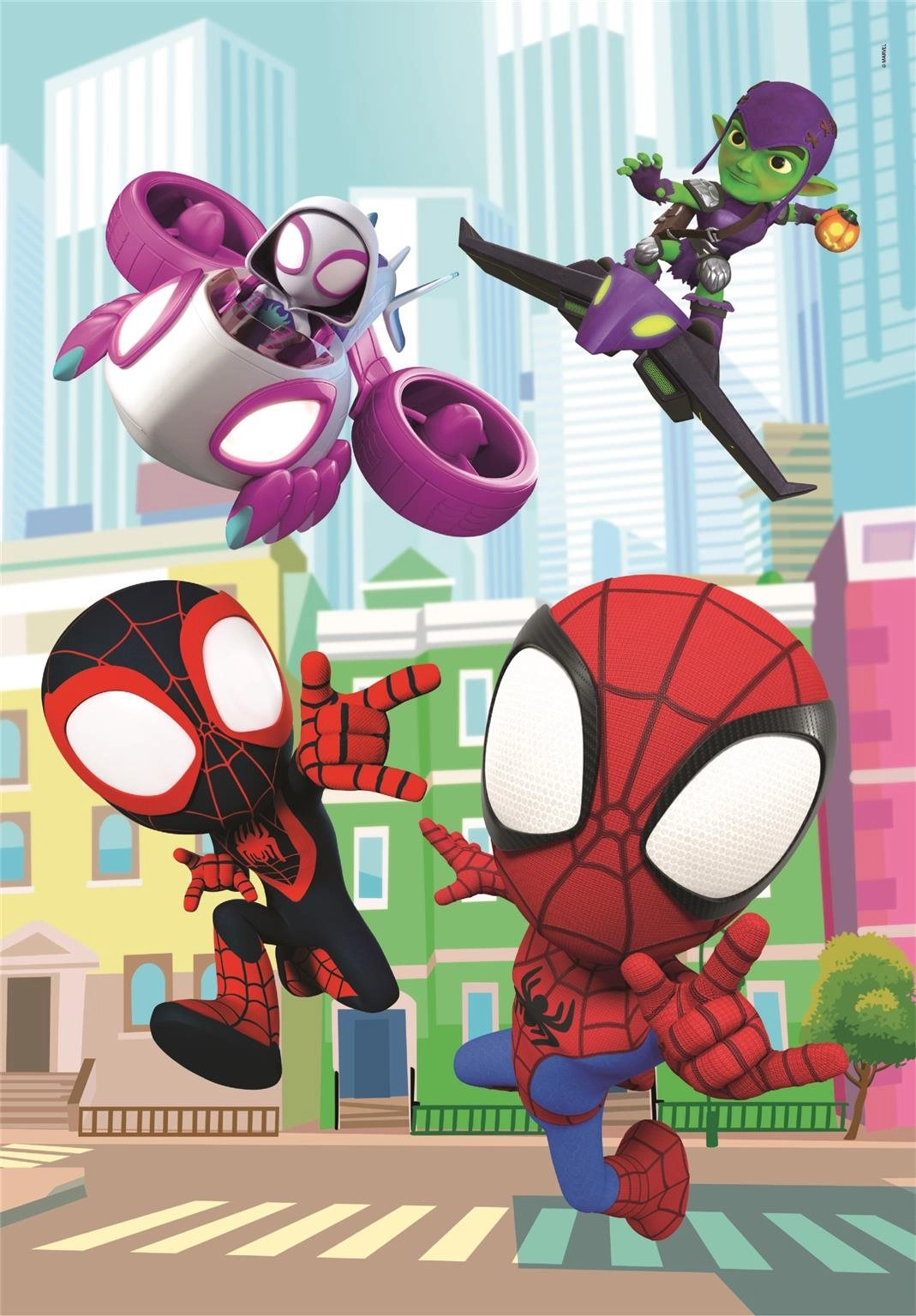 E-shop CLEMENTONI Marvel: Spidey a jeho úžasní priatelia MAXI 60 dielov