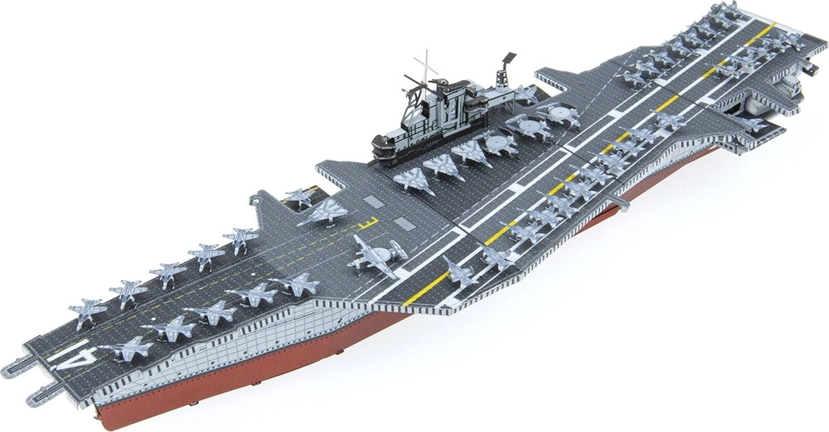 E-shop 3D kovové puzzle lietadlová loď USS MIDWAY – Premium Series