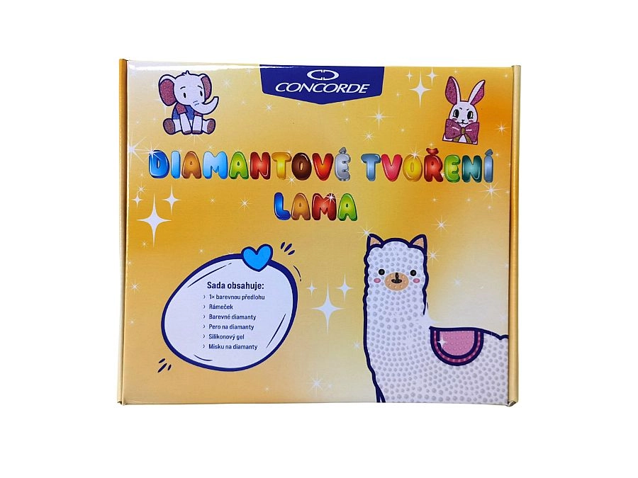 E-shop Diamantové maľovanie CONCORDE – lama