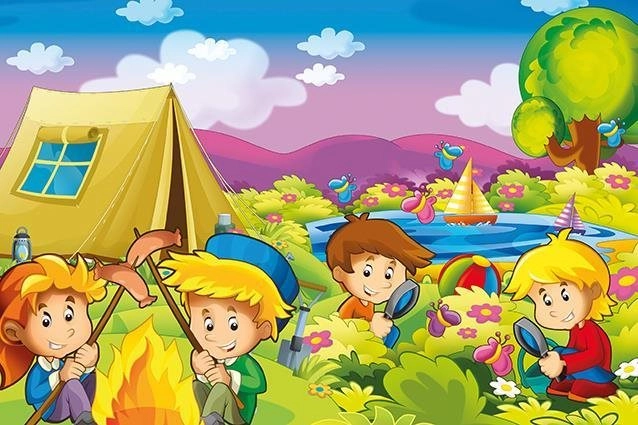 E-shop ART Drevené Zvědaví táborníci 25 dielov
