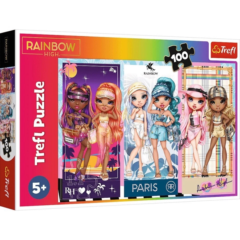 E-shop TREFL Rainbow High: Dúhové bábiky 100 dielov
