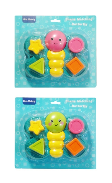 Didaktický sorter motýlik pre bábätká