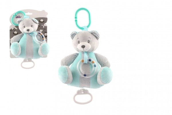 Natáčací plyšový medvedík s upokojujúcou melódiou