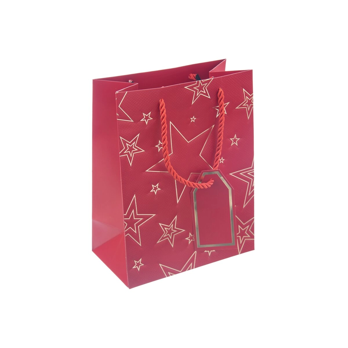 E-shop Darčeková taška hviezda 18x10x23 cm