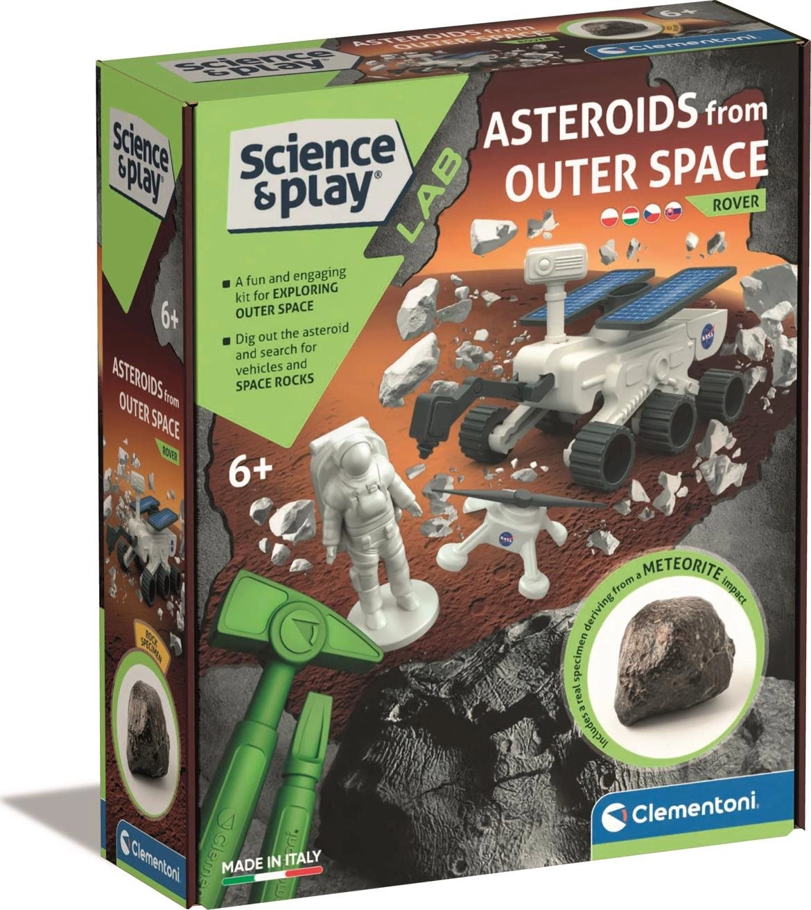 Clementoni Science Vesmírné asteroidy NASA