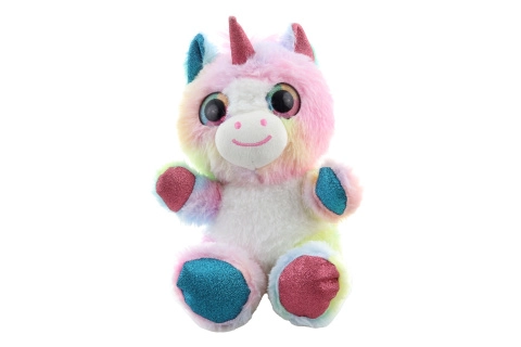 Plyšový dúhový jednorožec 20 cm