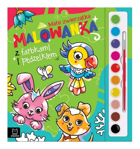 E-shop Maľovanka s farbičkami a štetcom – malé zvieratká