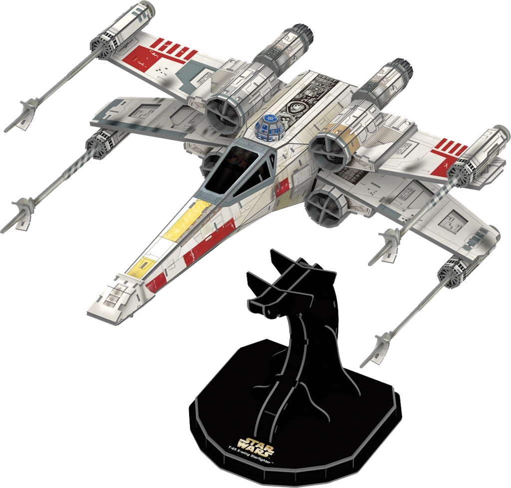 E-shop 4D BUILD 3D Puzzle Star Wars: Stíhačka X-Wing 160 ks