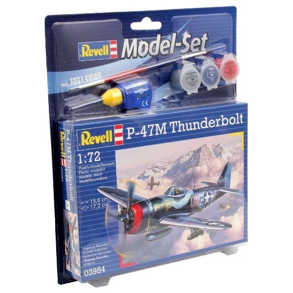 Revell Model Kit Plastic plane 03984 P 47 M Thunderbolt 1:72