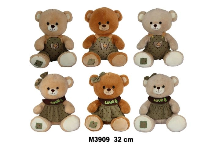 Plyšový medvedík 32 cm – 1 kus