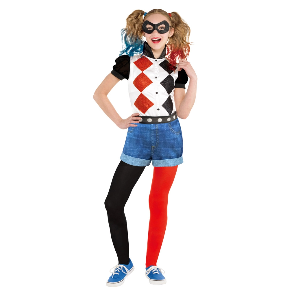E-shop Amscan Čierno-červená Harley Quinn