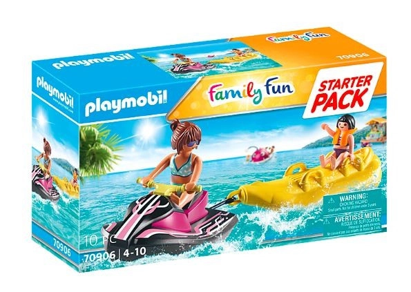 E-shop Playmobil 70906 Starter Pack Vodný skúter s banánovým člnom