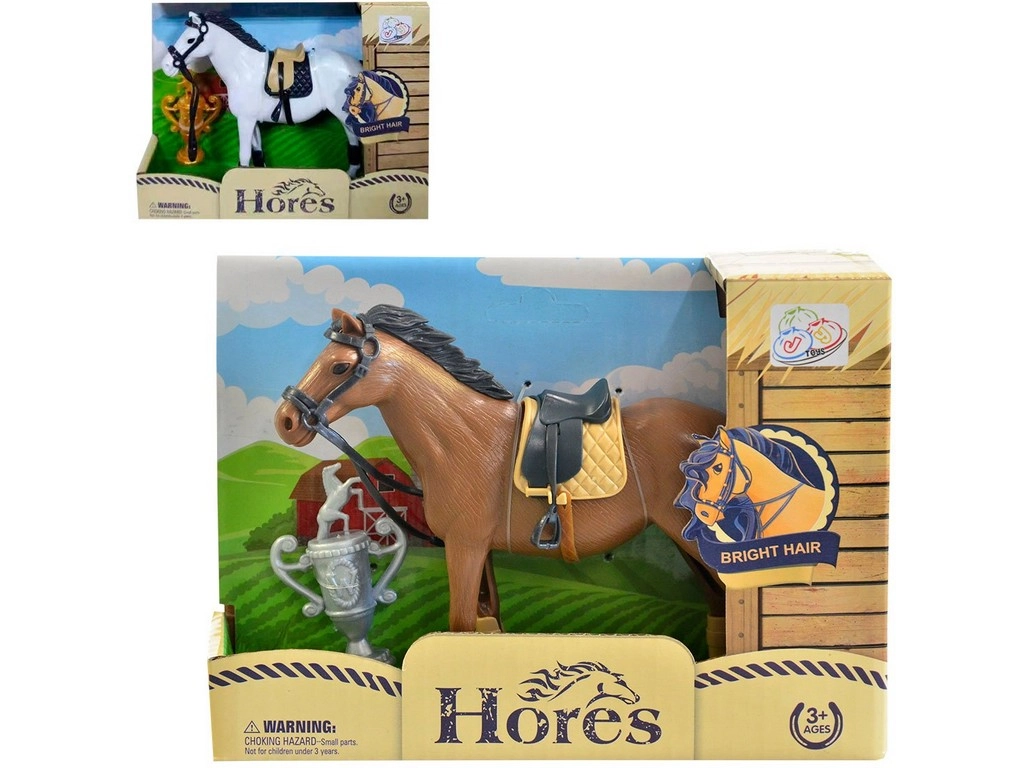 Kôň s príslušenstvom 12 cm