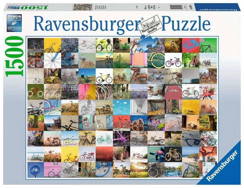 E-shop Ravensburger puzzle 99 bicyklov 1500 dielikov